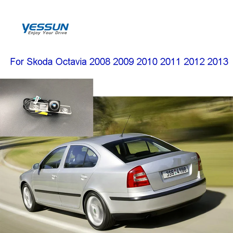Yessun беспроводная камера заднего вида для Skoda A5 Octavia MK1 MK2 II Octavia5 Laura 720P