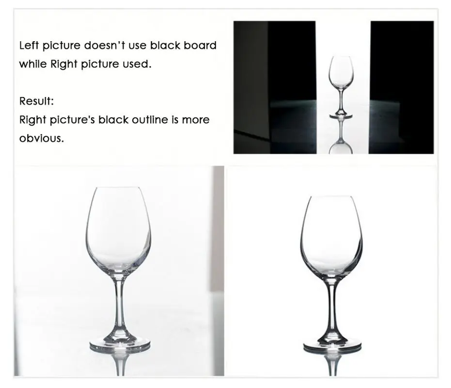 A3 утолщенный Отражатель из картона для фотосъемки складной стоячий светильник