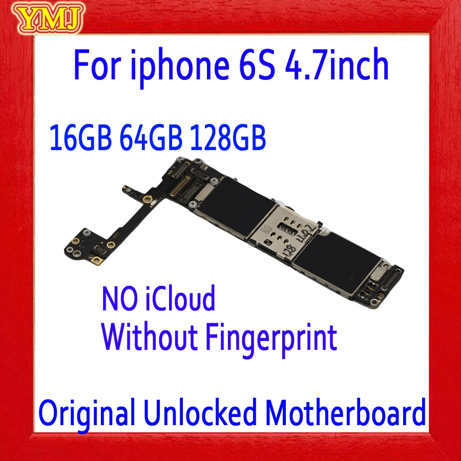 100% оригинальная разблокированная материнская плата для iphone 6S с/без сенсорного