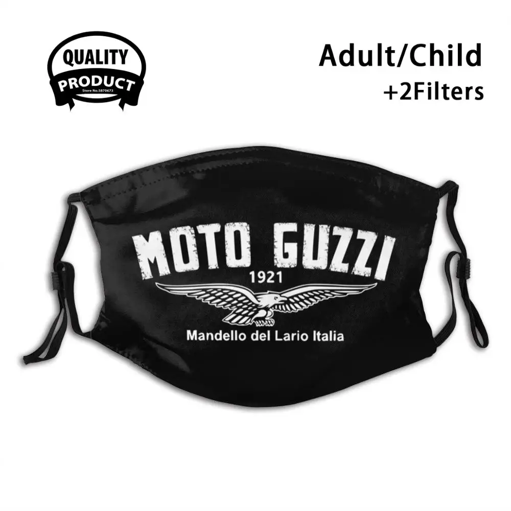 

Moto Guzzi Vintage Logo Italia 1921 Motorcycle Fashion Trendy Masks Diavel Motorcycle Life Trendy Best Selling Motorcycles