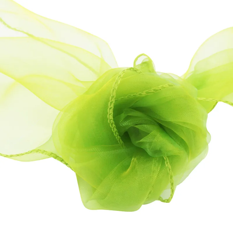Grass Green FERR, 100 шт, новинка, органза, на стул, с поясом, с бантом, для свадебной вечеринки, украшения, Свадебный продукт, высокое качество - Цвет: Grass Green