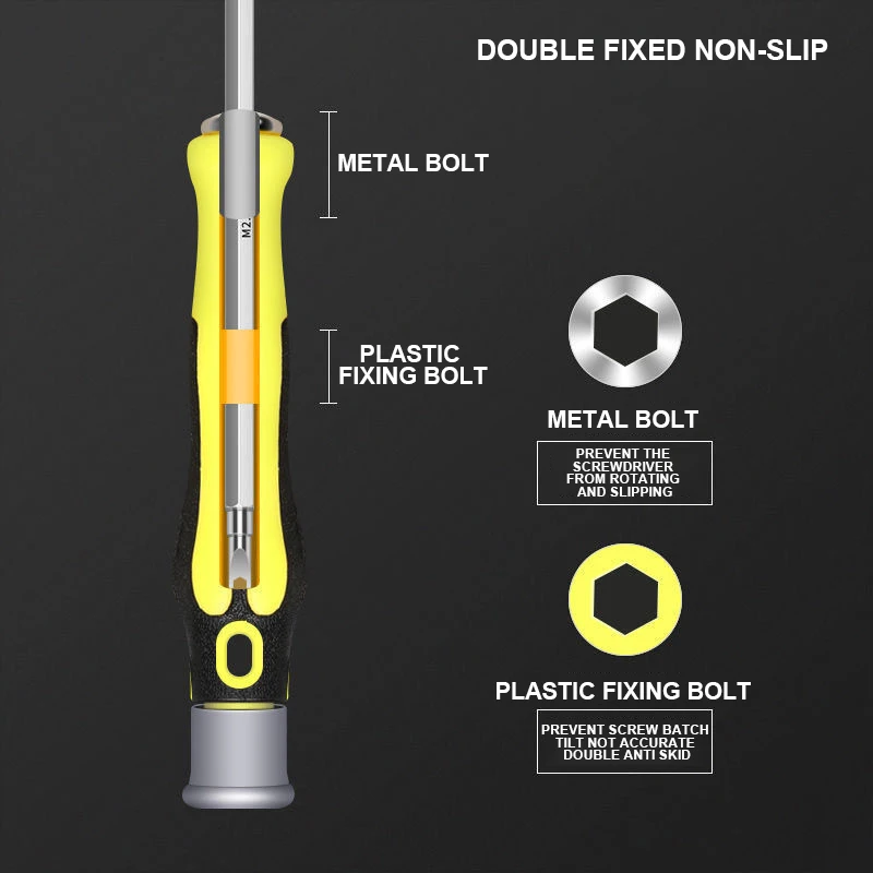 Набор многофункциональных магнитных насадок для отвертки 7 шт. | Инструменты