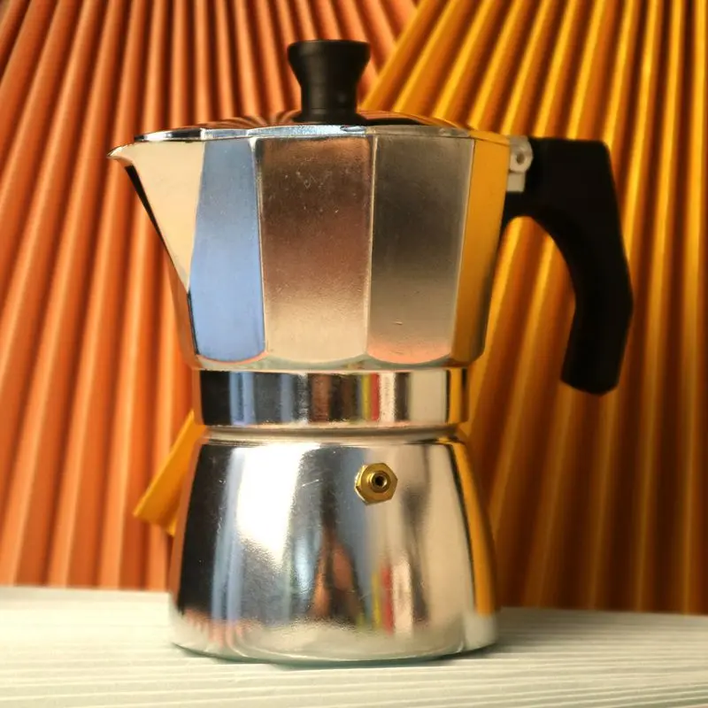 

Thickened European Octagonal Coffee Maker Anise aluminum pot Espresso Percolator Pot Coffee Kettle 150ML/300ML Coffee Pot ZH585