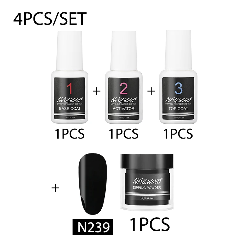 RP-4GLES-09 NAILWIND лак для ногтей, блестящая голографическая пудра, французский пигмент, хромированная пудра для погружения, блестки для ногтей, художественные украшения - Цвет: RP-4GLES-09