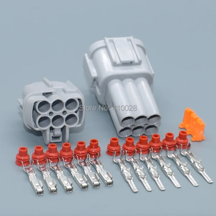 Shhworld Sea 6 Pin 6185-1175 PB291-06127 PB291-06127 автомобильное электрическое гнездо для фары свет лампы разъем для Nissan