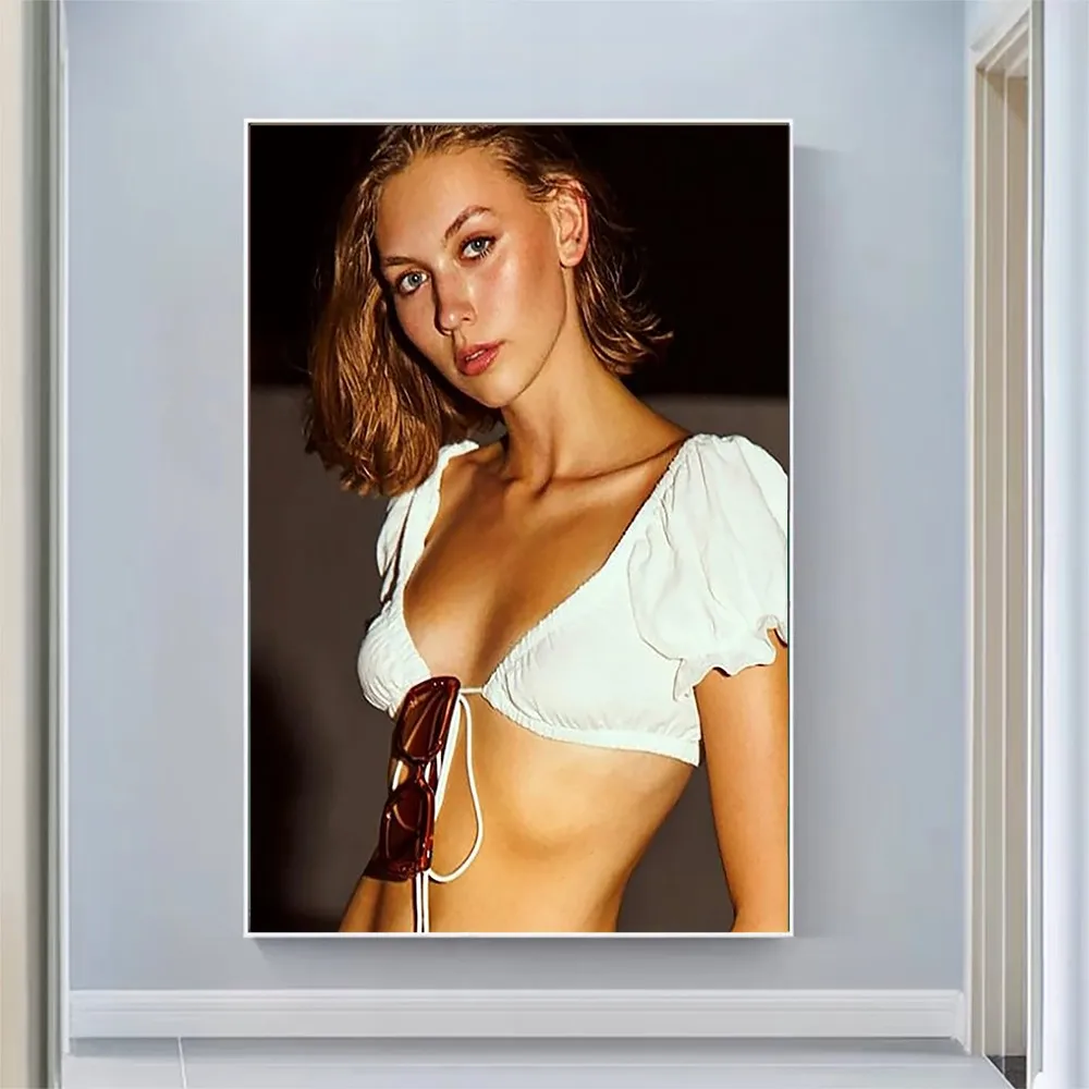 

Brianna Bennett Sexy Model Pretty Girl Swimsuit Pose Wall Silk Cloth HD Poster Art Home Decoration Gift