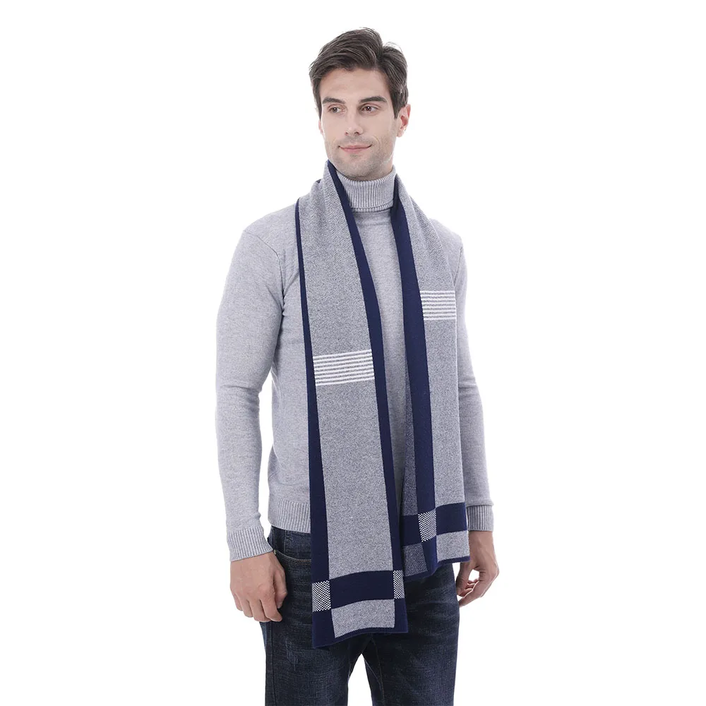 FS 2019 новый дизайн зимний шарф для мужчин британский стиль мягкий кашемир пашмины длинные платки средства ухода за кожей Шеи Теплые шарфы