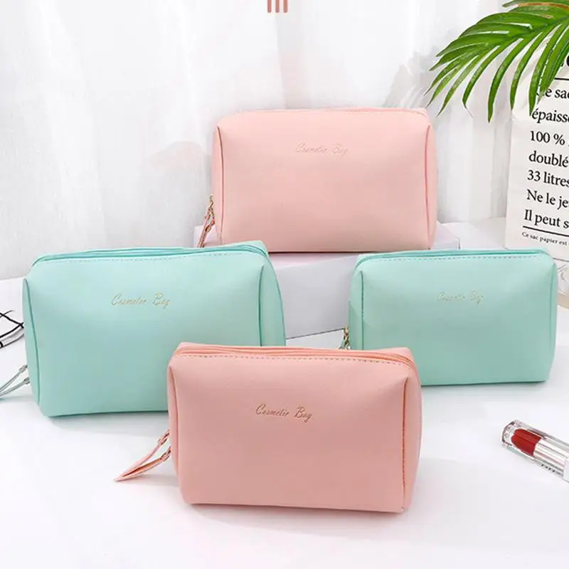 S/L PU матовая Водонепроницаемая портативная Косметичка женская сумка для