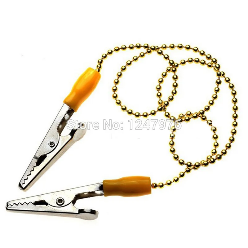 10 шт. стоматологические зажимы для салфеток Гибкая цепочка из шариков держатель |