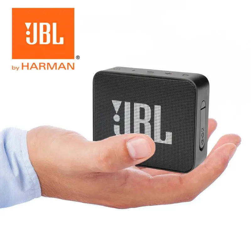 JBL GO 2 Bluetooth портативный динамик 5 часов микрофон беспроводной бумбокс музыка 3D
