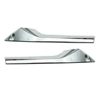 Для Toyota Corolla Cross 2020 2021 хромированная ВЕРХНЯЯ ПЕРЕДНЯЯ Центральная решетка гриль молдинговые полосы крышка отделка автостайлинг