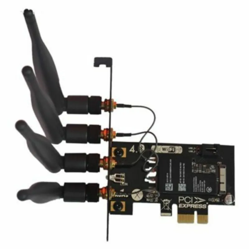 WLAN карта PCI e 1x 16x для настольного ПК Wi Fi адаптер карты AP.PLE (BCM94360CSAX /BCM943602CS /