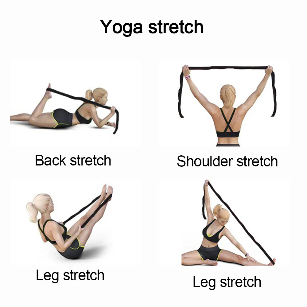 Взрослый Йога тянуть ремень полиэстер латекс эластичный туфли для латинских