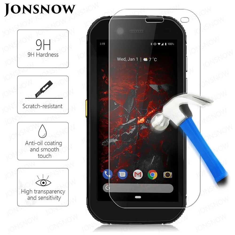 JONSNOW закаленное стекло для Cat S42 5 дюйма Защитная пленка ЖК-экрана качественная