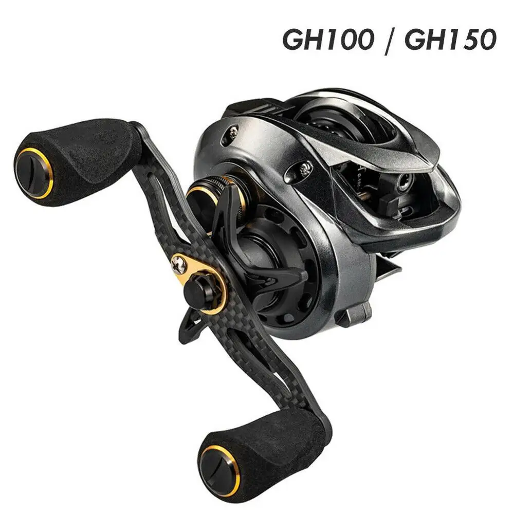 Рыболовная катушка Baitcast GH100 GH150 7 2: 1 приманка для карпа литая форель окунь tilapia