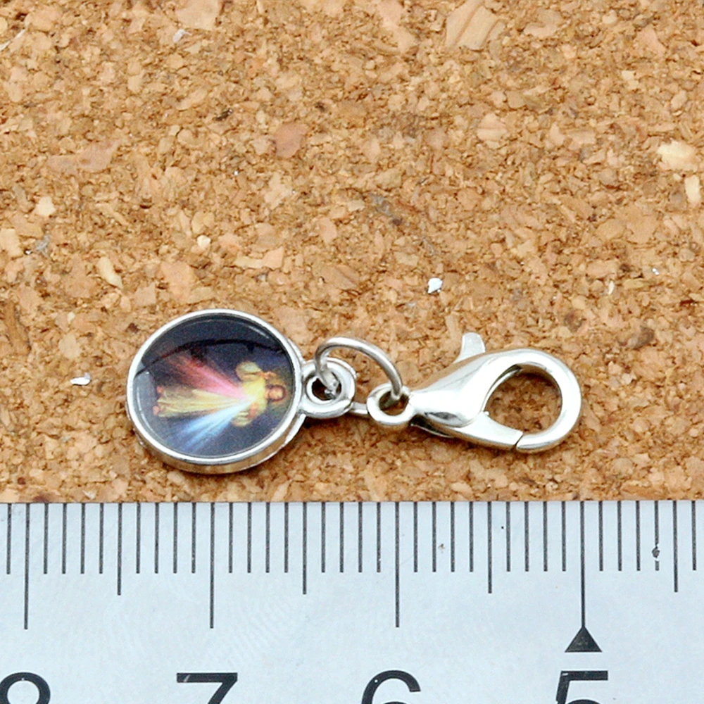 12 шт. смешанные католические церковные медали святых крест Бусины Подвески шарик