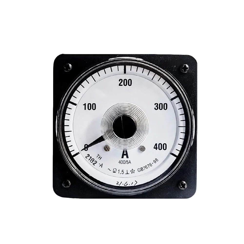 Taidacent 240 Degree Wide Angle Marine Ammeter Gauge Volt Meter AC Current Amper Meter Current and Voltmeter