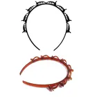 Ободок для волос унисекс, Спортивная двойная челка, аксессуар на голову