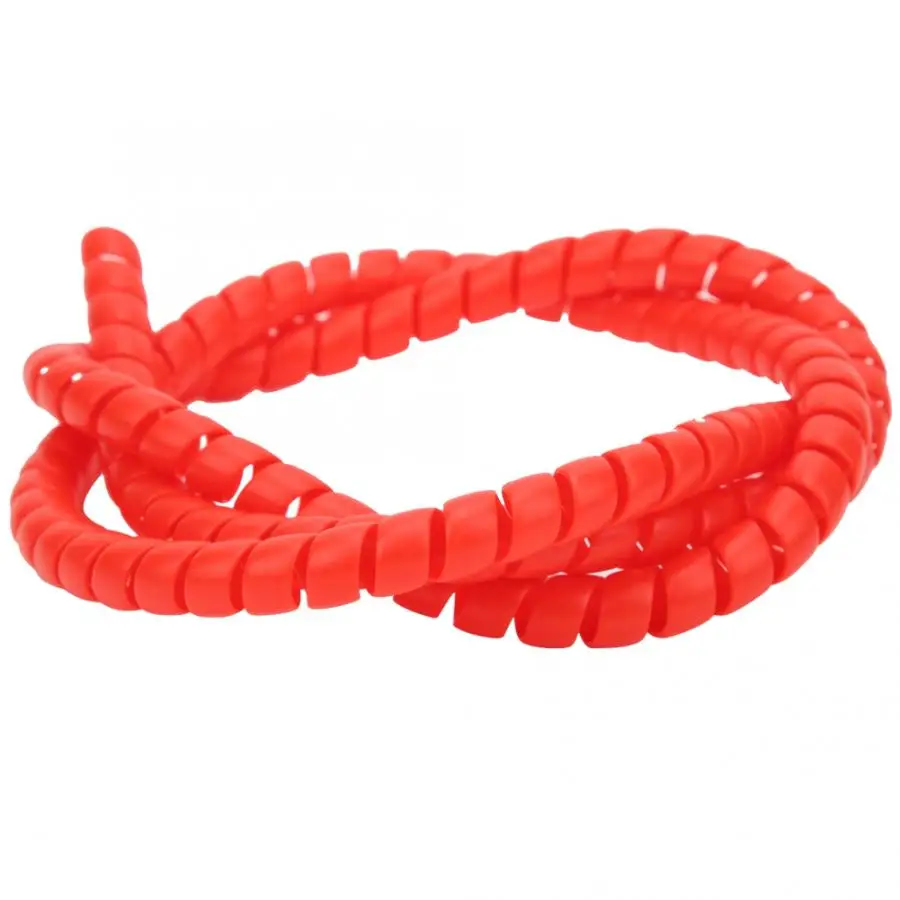 scooter brake line spiral tube PP elasticity cable protector safety electric housing | Спорт и развлечения