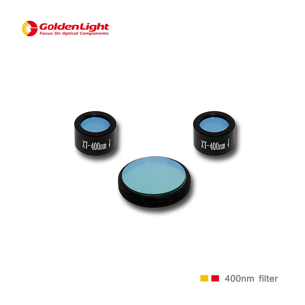 

400 нм фильтр для узких полос/D15*6 мм/оптический фильтр для биохимического анализатора/оптический фильтр для помех под заказ от производителя