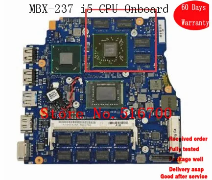 Оригинальная материнская плата для Sony Vaio VPCSE1C5E VPCSE1E1E/S V0B0 | Компьютеры и офис