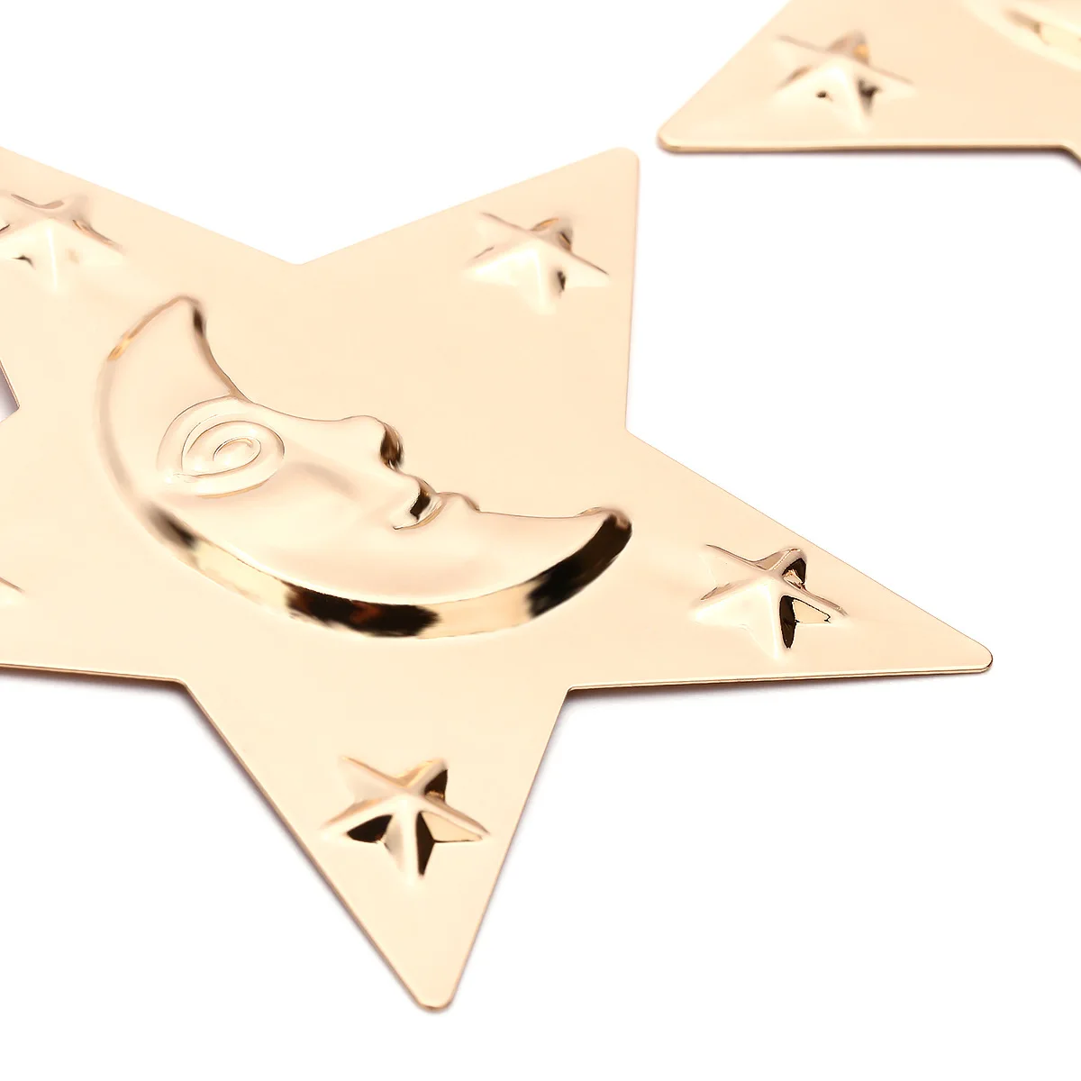 Серьги с подвеской в виде большой пентаграммы Женские Ювелирные украшения стиле