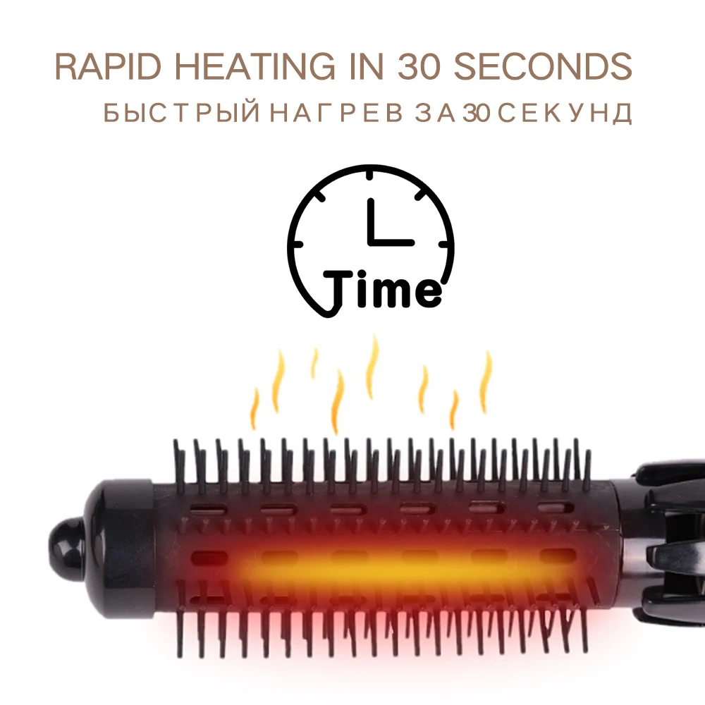 4 в 1 щипцы для завивки волос Выпрямитель Автоматический Фен-щетка бигуди