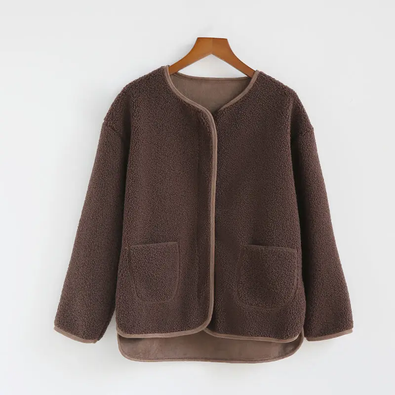 

Cashmere coat autumn women's new winter dress 2020