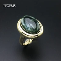 ffgems natural green charoite rings sterling real 925 silver gemstone fine jewelry women engagement wedding gift