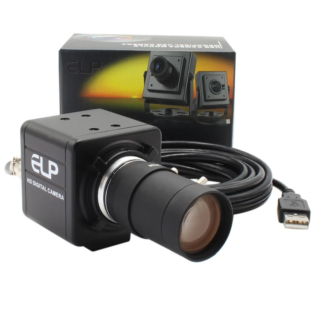 Высокоскоростной 60fps 720P Глобальный USB веб камера с 5 50 мм объектив переменным