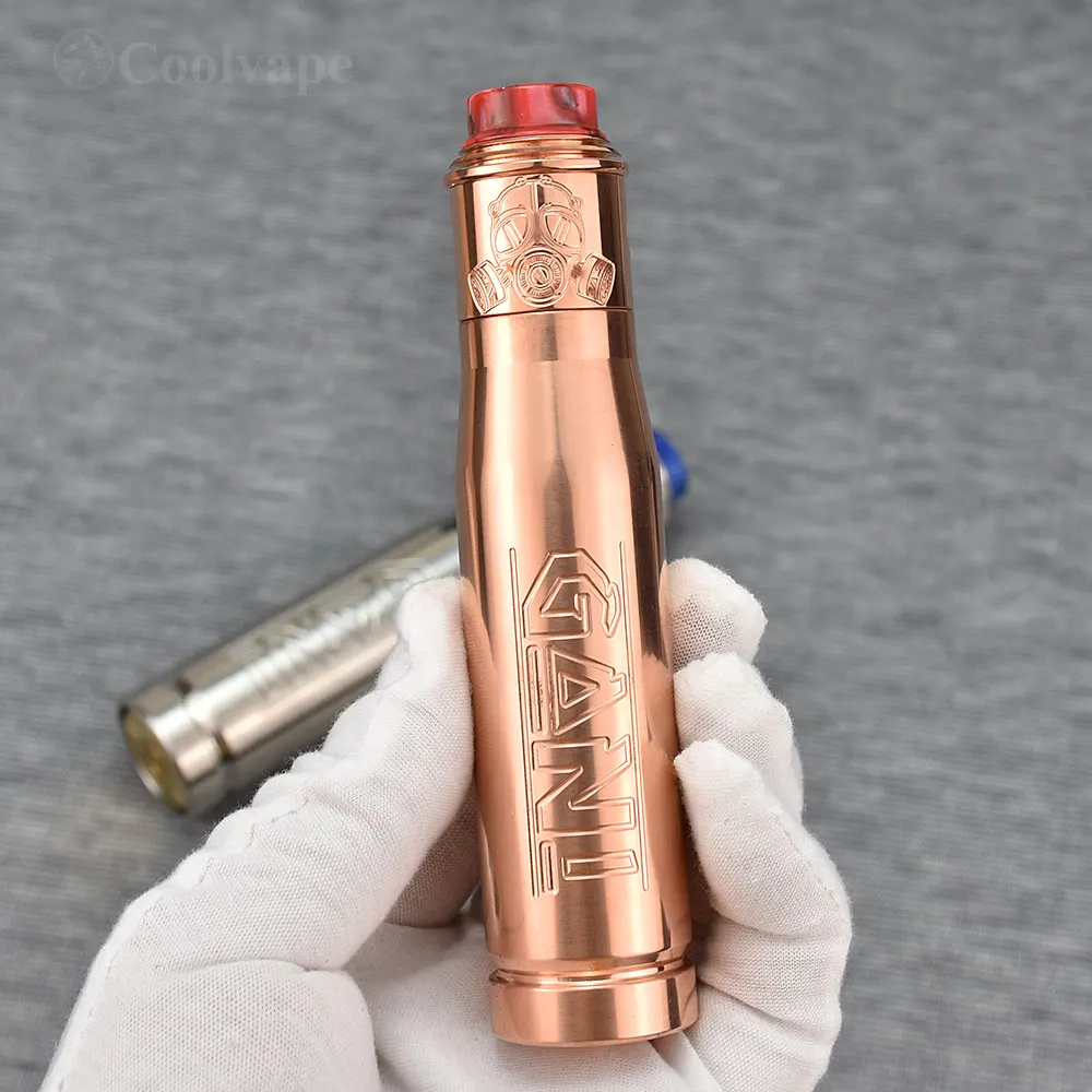 Gani Mod Mechanical with Apocalypse Mechlyfe RDA and drop dead rda 24mm 18650 battery Vape mech mod atomizer E-Cigarette |