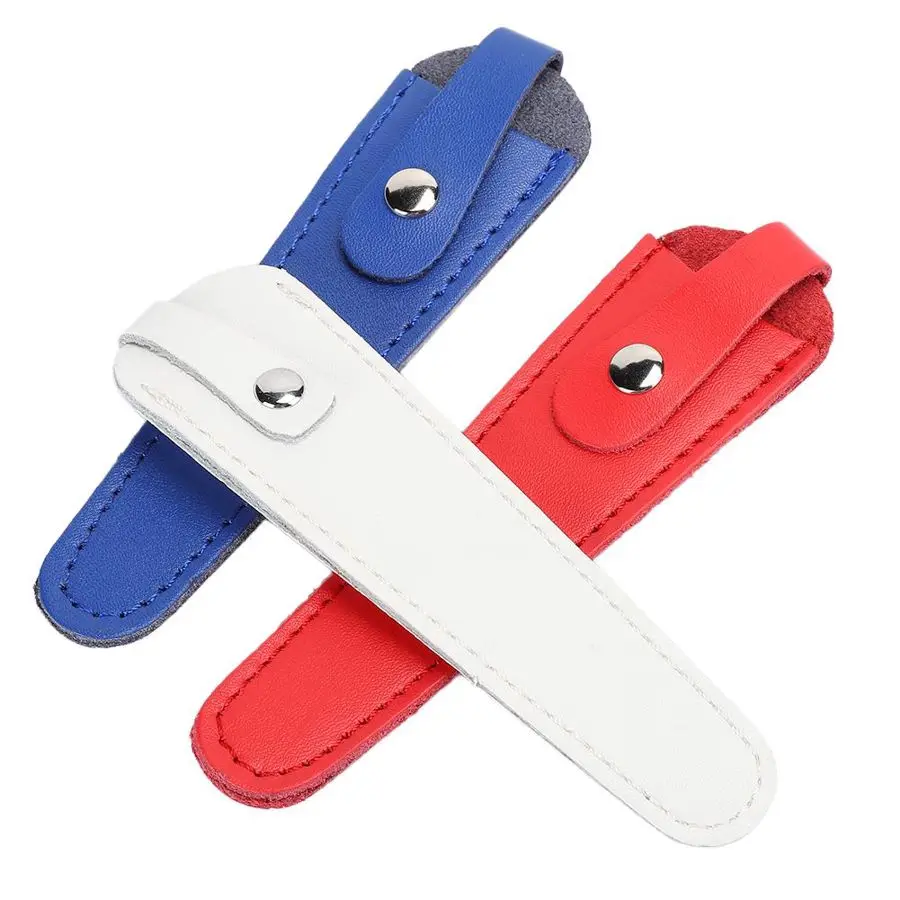 

3pcs Professional Portable Hair Salon Scissors Bag PU Leather Hairdressing Scissors Sheath Hair Salon