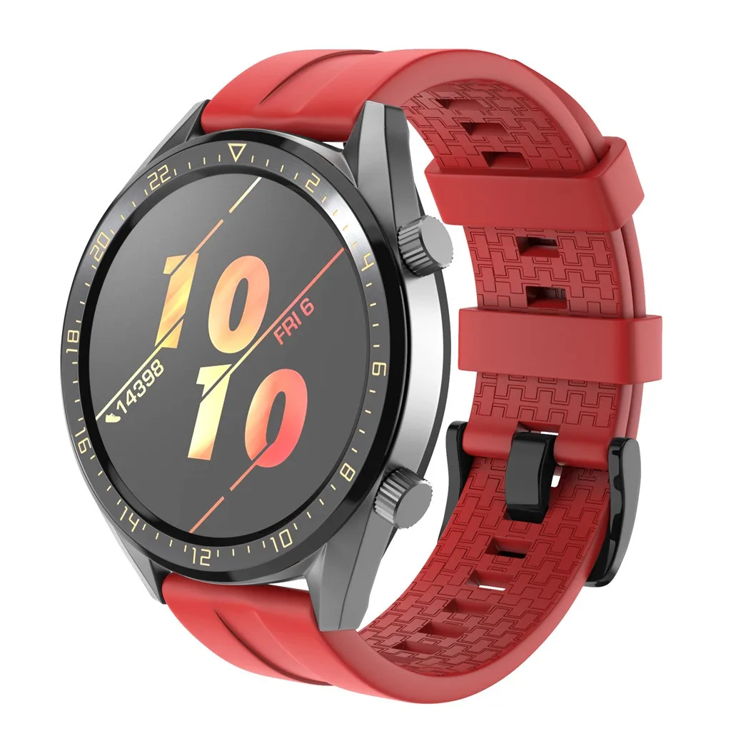 Ouhaobin 22 мм силиконовый ремешок для huawei Watch GT активный ремешок для huawei Honor Magic Смарт-часы браслет 528#2