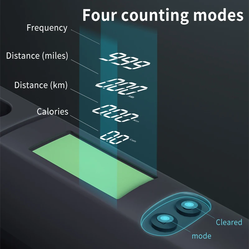Электронная Скакалка TMT беспроводная Регулируемая с нескользящей ручкой для