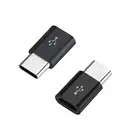 Адаптер конвертер Type-C в micro USB 3,1, черныйзолотойкрасный