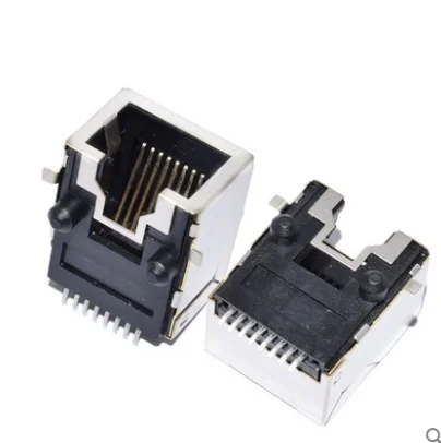 Полный патч RJ45 8405-8P Сетевая розетка Женский для сиденья горизонтальный высокий