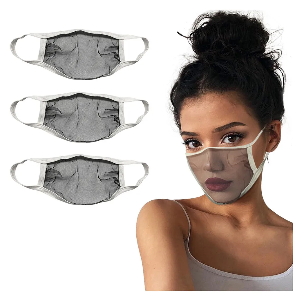 Маска сетчатая многоразовая дышащая для защиты от пыли PM 2 5 | Безопасность и