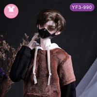bjd clothes 13 bale dz68 male outfit hip hop casual hit color hooded sweater doll accessories soom llt iplehouse doll zone