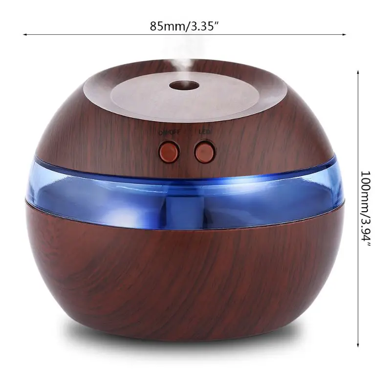 

300ml Air Aroma Humidifier Essential Oil Diffuser Aromatherapy Night Light Ultrasonic Classic Mist Maker For Home Use A0NC