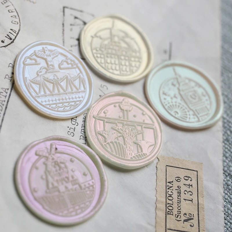 

180 Pcs Retro Wax Seal Beads Colorful Wax Beads Envelope Sealing Decorative for Letter Invitation Card Wax Stamp Making Tools