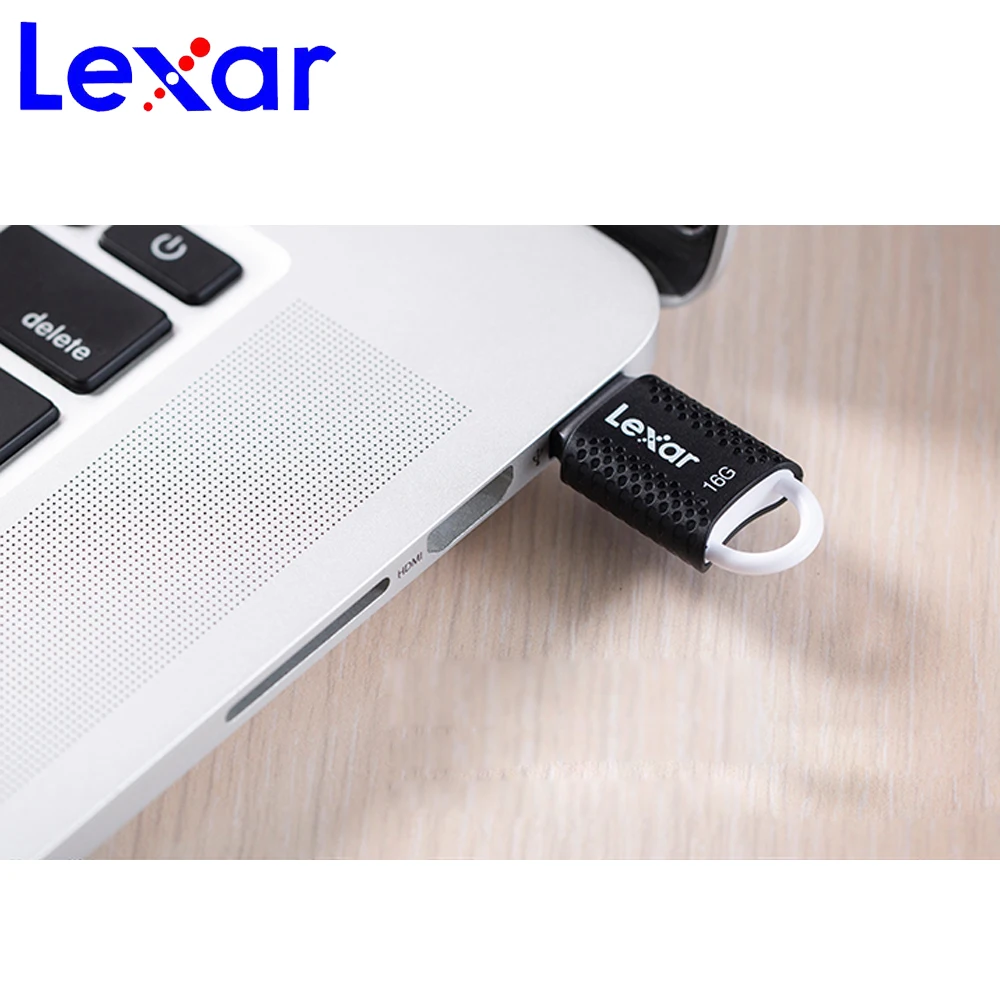 USB 2 0 100% оригинал Lexar V40 флэш накопитель Высокая скорость 16 ГБ 32 Флешка Мини U диск