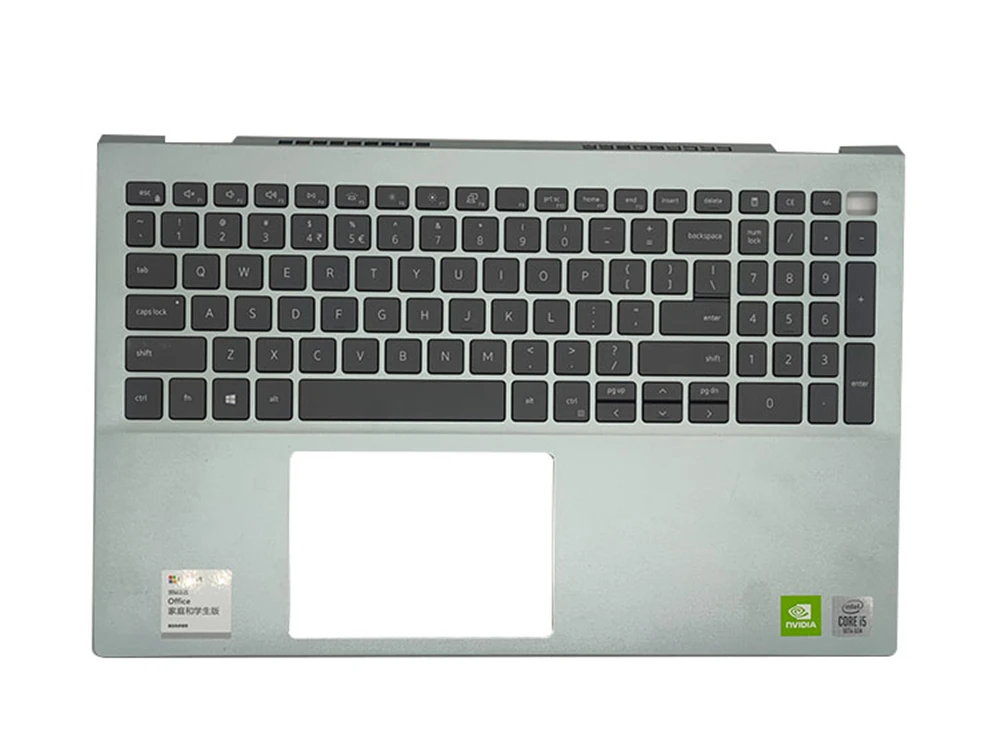 Precio Teclado Retroiluminado Para Ordenador Portátil, Cubierta Superior, Carcasa Para Dell Inspiron 15, 5000, 5501, 5502, 5504, 5505, Plata/gris/azul