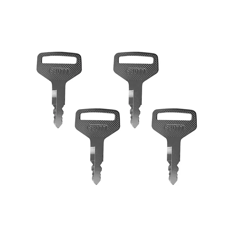 

4PCS 36919-75190 3691975190 S8077 Ignition Key For Kubota Tractor L3600DT L4200DT M125XDT M135XDC M7580DT M M8200DT M9580DT