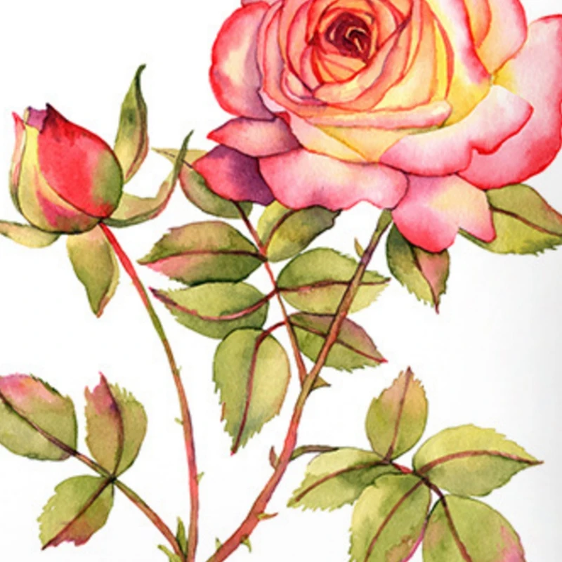 

Rose Flower Cushion Cover Pillowcase Home Decorative Throw Pillow Covers