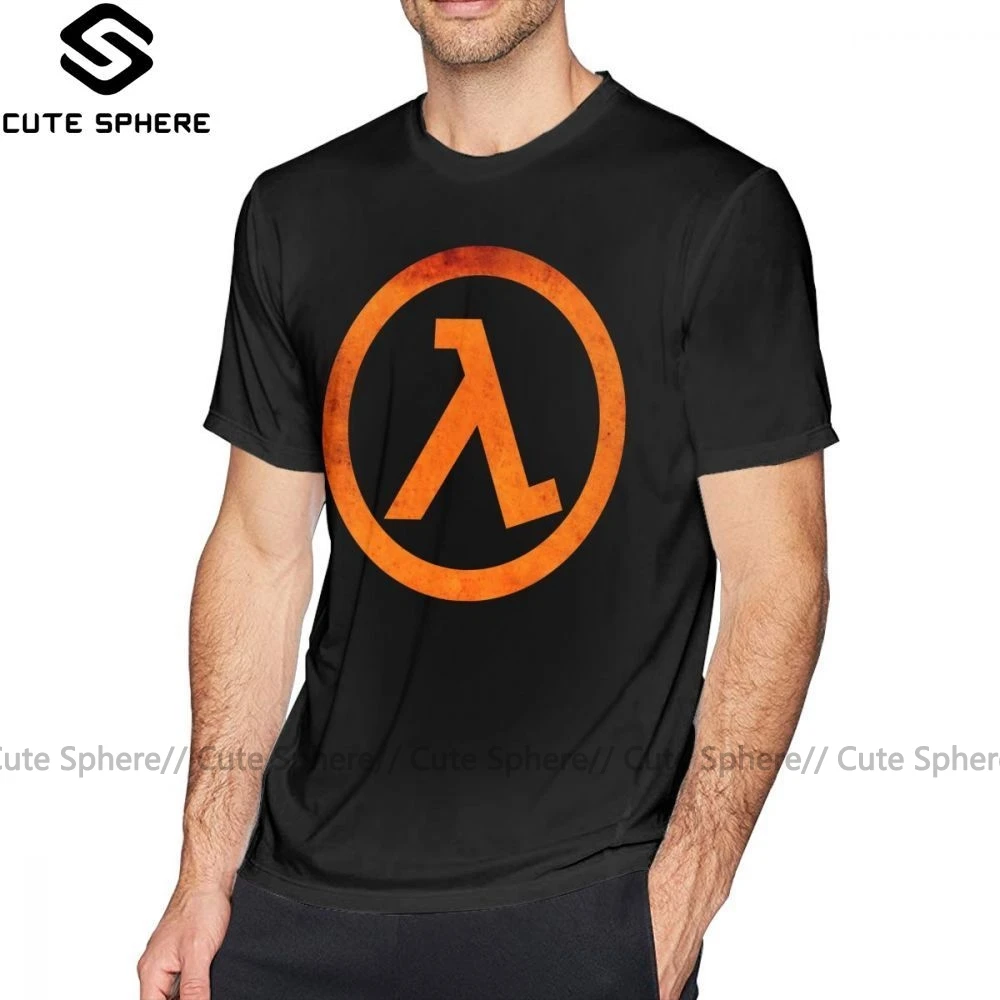 Футболка Half Life GEEK Half Life, футболка с логотипом ржавчины, Мужская футболка 6xl, 100 хлопок, забавная Повседневная футболка с короткими рукавами и принтом