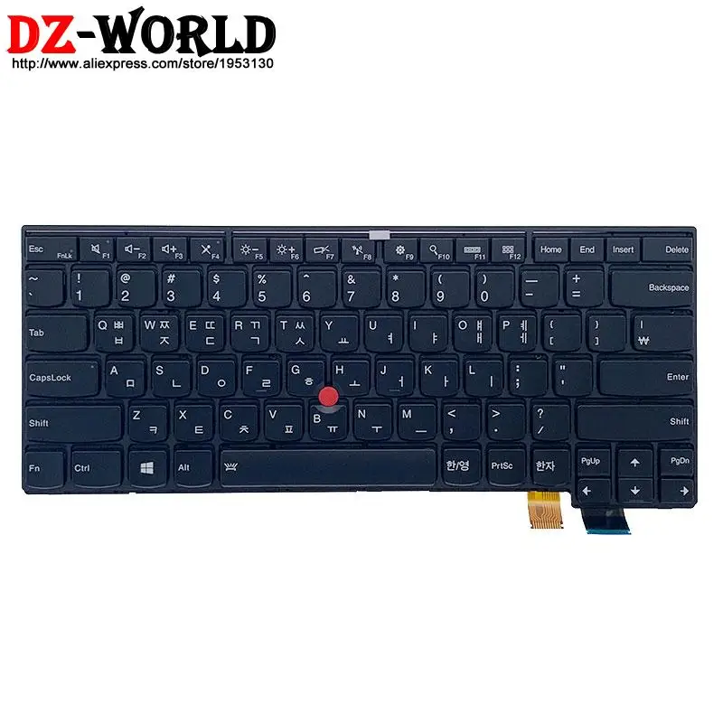 

New Original KR Korean Backlit Keyboard for Lenovo Thinkpad 13 S2 2nd T460s T470s Laptop 01YR120 01YT174 00PA484 00PA566