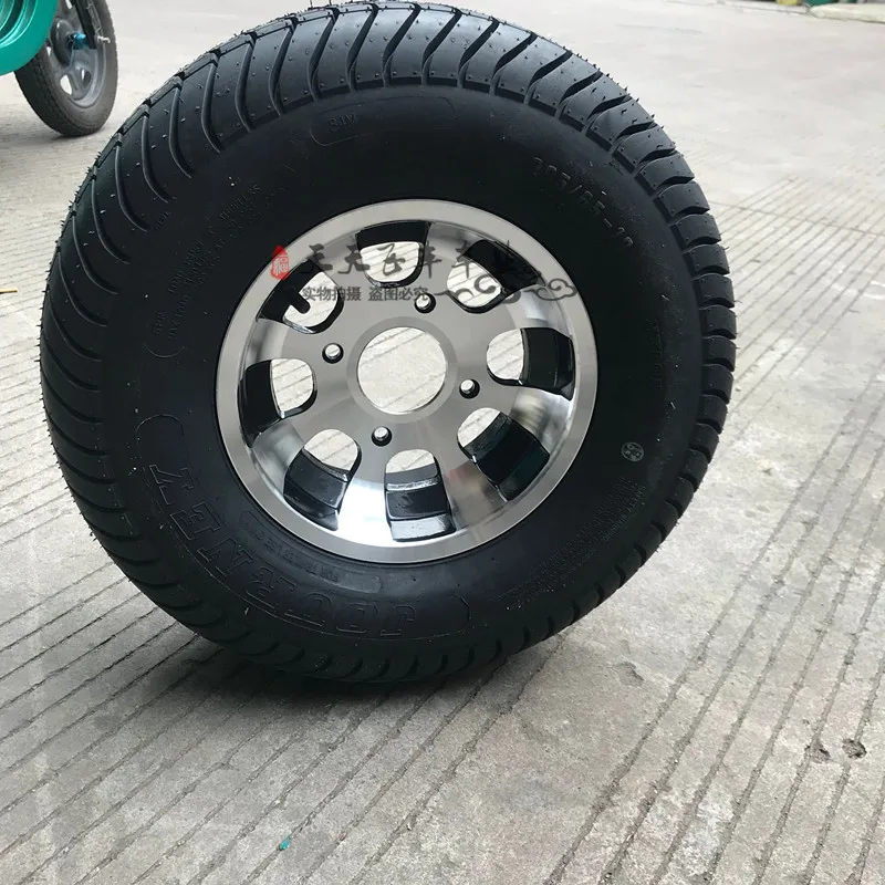 Шина для прицепа 2-Pk обод 20.5 8 10 205/65-10 20.5X8.0-10 5 Белое колесо (1 шт.) | Автомобили и