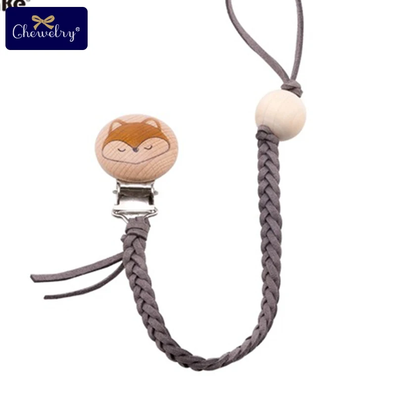 Vintage Crochet Pacifier Chain Cotton Rope Woven Chain Without Nipple Clips Toy For Children Teether Dummy Holder Let'S Make