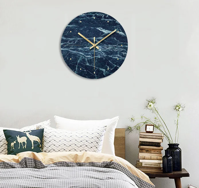 Домашний кафе Офис Бар декоративные бесшумные креативные настенные часы