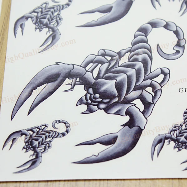 2 Sheet Waterproof Temporary Tattoos Sticker Water transfer paper Removable Body art | Красота и здоровье